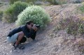 deathvalley08-n2 Getting down low to get a close up of some flowers. Taken by Nancy.