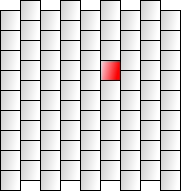 Offsetting a square grid to make a hexagonal grid
