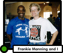 photo of me and Lindy Hop legend Frankie Manning