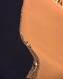 crw_3002 Tourists on the sand dune to the overlook.