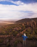 crw_3315-ray-3983 Serene about to head down from the viewpoint while I'm taking a photo of Ray. Taken by Ray Woo.