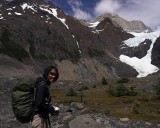 crw_3540 Serene with Glaciar los Perros in the background. Ray had a very painful experience with dust getting into his eye at the overlook.