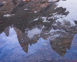 crw_4058 Outline of Fitzroy and Poincenot reflected on Laguna de los Tres.