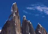 crw_4149 The tips of Cerro Torre (3102 m), Egger (2900 m), and Standhardt (2800 m) capped with the delicate snow and ice mushrooms.