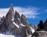 crw_4158 Serene admiring the spectacular Cerro Torre.