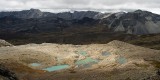 _mg_1727 Small lakes to the east of the 5050 m pass south of Trapecio Punta with the Cordillera Raura in the background.