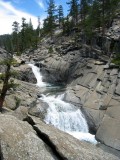 2004yosemite-uppyosemitefalls0009 River leading to the waterfall.