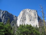 2004yosemite0114 Ribbon Falls on the left and El Capitan on the right. Ribbon Falls is usually the first fall to dry up.