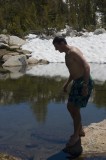 yosemite08 Andrew getting ready for his swim.