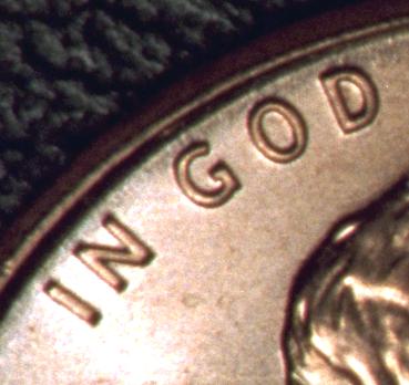 The regular 1995 cent shows a crisp LIBERTY and IN GOD with no signs of